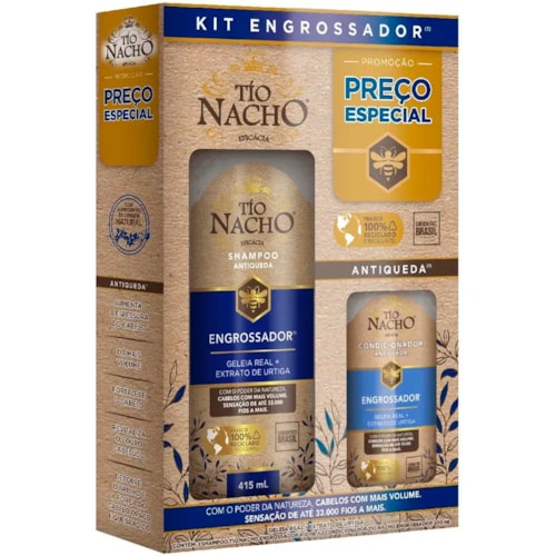 Kit Tio Nacho Engrossador Sh 415ml + Cond 200ml