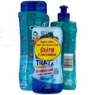 Kit Trá Lá Lá Força e Proteção Shampoo+Creme de Pentear+Condicionador