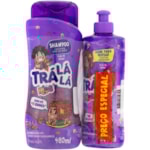 Kit Trá Lá Lá Kids Cachos Definidos Shampoo + Creme de Pentear