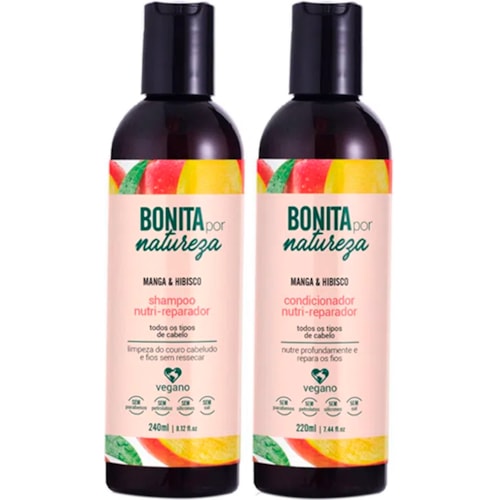 Kit Yenzah Manga e Hibisco Shampoo 240ml e Condicionador 220ml
