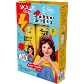 Kits Skala Shampoo + Condicionador Amidinho de Milho 325ml