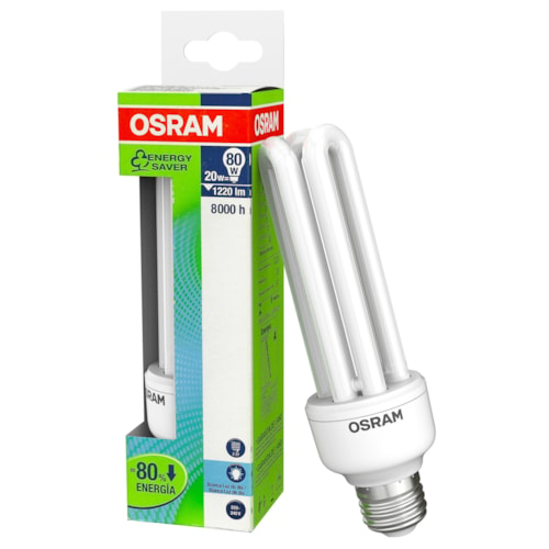 Lâmpada Eletrônica Osram Duluxstar Branca 20W 220V