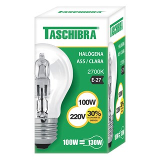 Lâmpada Halógena Taschibra 100W 220V