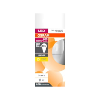 Lâmpada Led Bulbo Osram 6W 100/240V