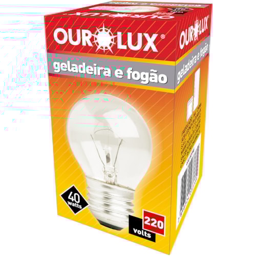 Lâmpada Ourolux Geladeira e Fogão 40W 220V