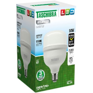Lâmpada Taschibra High Led 50W 6500K