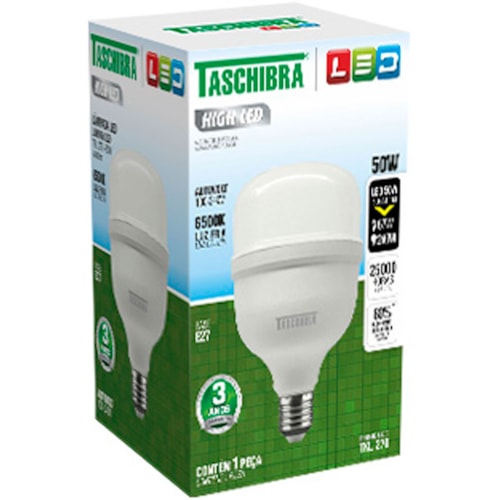 Lâmpada Taschibra High Led 50W 6500K