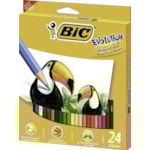 Lápis de Cor Bic Evolution 24 Cores