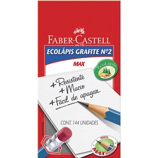 Lápis Faber-Castell Grafite Eco Sextavado N.2
