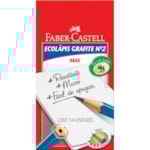 Lápis Grafite Faber-Castell Ecológico N°2 144 Unidades