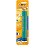 Lápis Preto Bic Evolution HB Com Borracha 4 Unidades