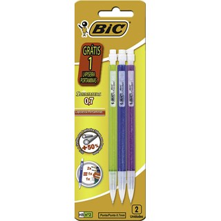 Lapiseira Bic Shimmers 0,7mm Leve 3 Pague 2