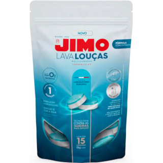 Lava Louças Jimo Multicamadas Pastilhas Pouch 15Un