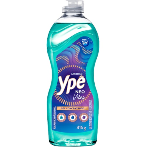 Lava Louças Ypê Concentrado Gel Neo Vibes 416g