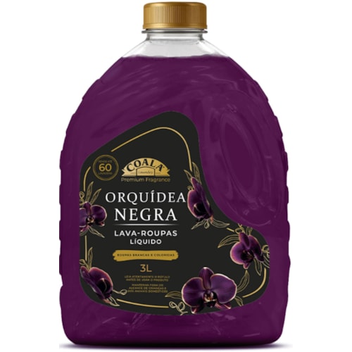 Lava Roupas Coala Laundry Orquídea Negra Líquido 3L
