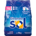 Lava Roupas Girando Sol Sachê Azul Floral Paris 5kg