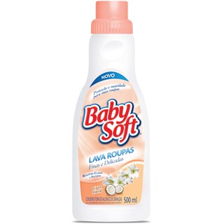 Lava Roupas Líquido Baby Soft Coco 500ml
