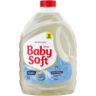 Lava Roupas Líquido Baby Soft Soft Max 3L