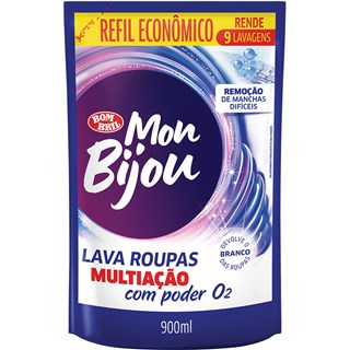 Lava-Roupas Mon Bijou Líquido Multiação 900ml