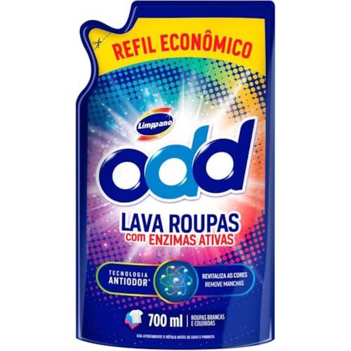 Lava Roupas Odd Líquido Enzimas Ativas Sachet 700ml