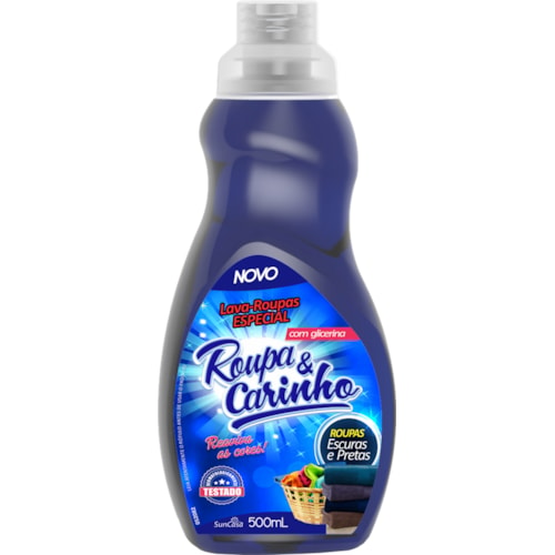 Lava Roupas Roupa&Carinho Roupas Escuras com Glicerina 500ml