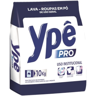 Lava Roupas Ypê Pro Sachê 10kg