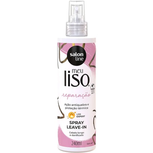 Leave In Salon Line Meu Liso Reparação 240ml