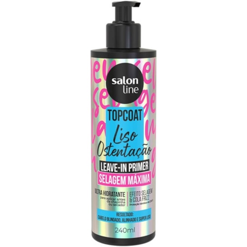 Leave In Salon Line Top Coat Liso Ostentação 240ml