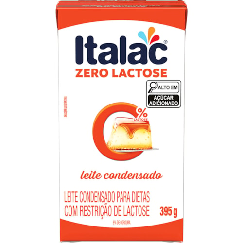 Leite Condensado Italac Zero Lactose 395g