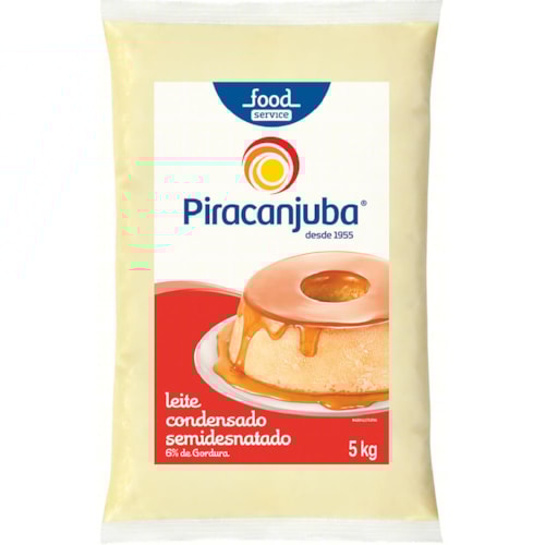 Leite Condensado Piracanjuba Bag 5kg