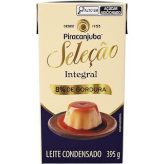 Leite Condensado Piracanjuba Seleção 8% Gordura 395g