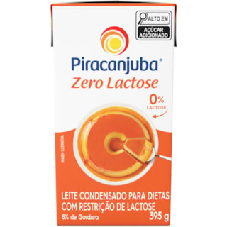 Leite Condensado Piracanjuba Zero Lactose 395g