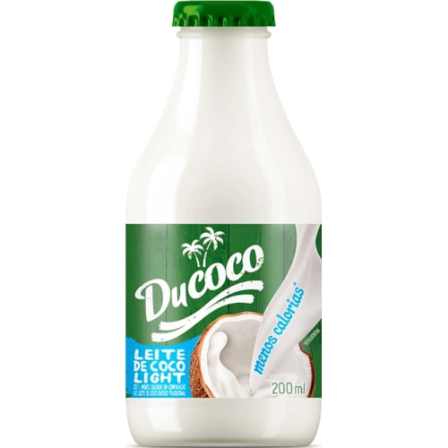 Leite de Coco Ducoco Light Vidro 200ml