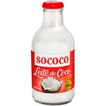 Leite de Coco Sococo Vidro 200ml