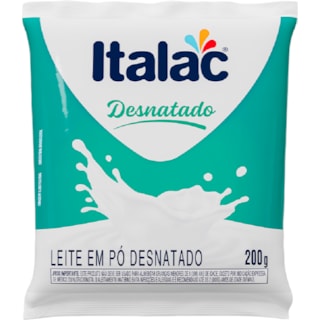 Leite em Pó Italac Desnatado 200g