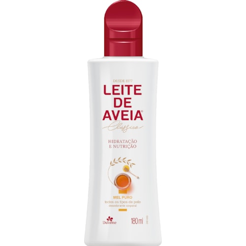 Leite Hidratante Davene Mel Puro 180ml