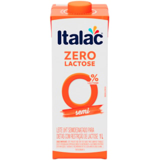 Leite Italac Semidesnatado Zero Lactose 1L