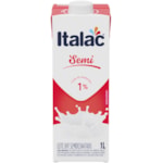 Leite Italac UHT Semi Desnatado Tetrapak Rosca 1L