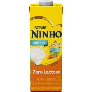 Leite Ninho Semidesnatado Zero Lactose 1L