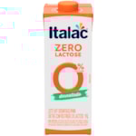 Leite UHT Italac Zero Lactose Desnatado 1L