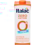 Leite UHT Italac Zero Lactose Integral 1L