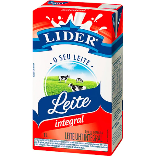 Leite Uht Líder Integral 1L