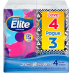 Lenço de Papel Softys Dualette 15 Folhas Leve 4 Pague 3