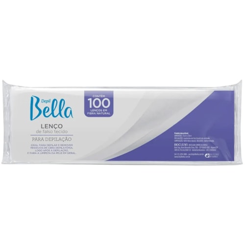 Lenço Depilatório Depilbella 100Un