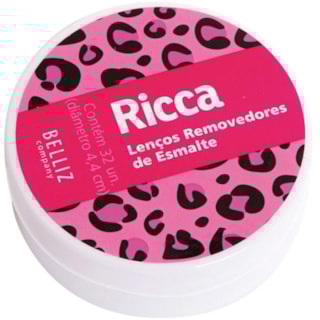Lenço Removedor de Esmalte Ricca 3702 32 Unidades