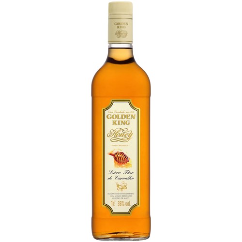 Licor Whisky Golden King Honey 1L