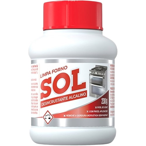 Limpa Forno Sol Desincrustante Alcalino 230g