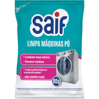 Limpa Máquinas Saif em Pó 80g