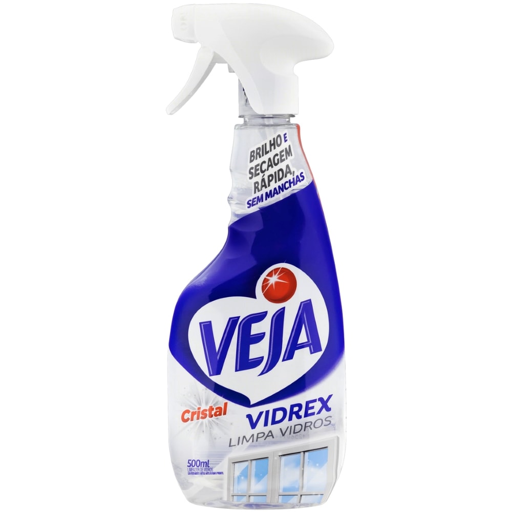 Limpa Vidros Vidrex Cristal Pulverizador 500ml - Destro