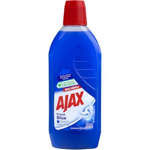 Limpador Ajax Fresh Blue 500ml